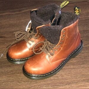 Classic Brown Leather Kid’s Boots